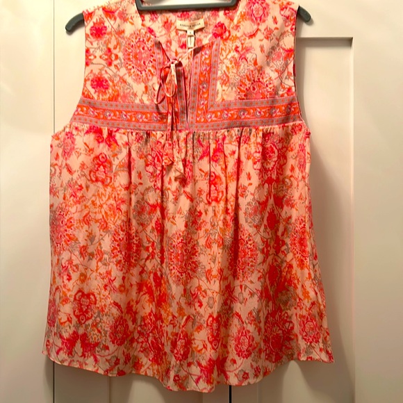Rebecca Taylor Tops - NWT Rebecca Taylor Silk Crepe Printed Shell - New with Tags